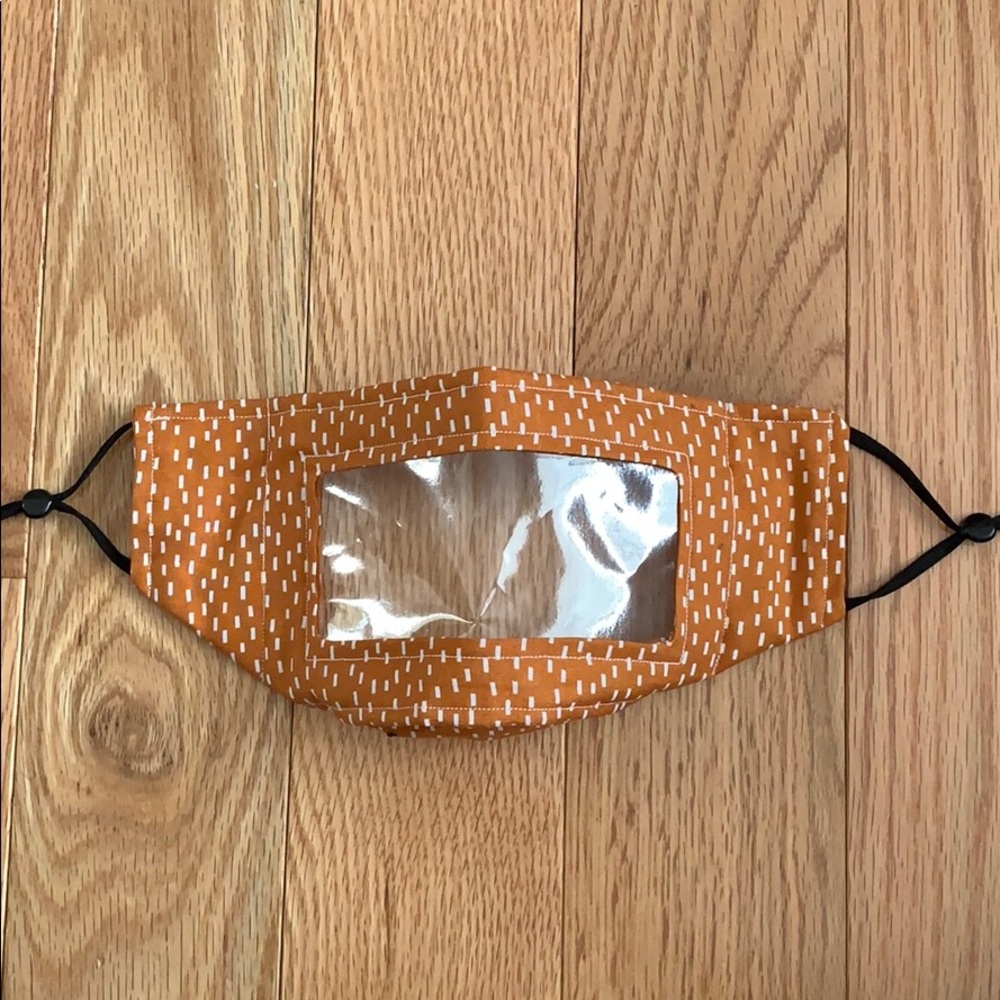 Brand New See-Thru Mask